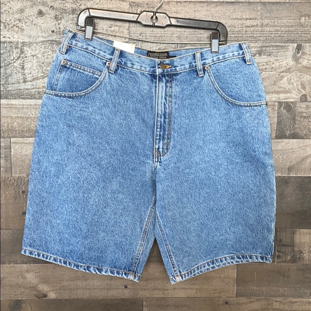 New Sonoma Relaxed Fit Blue Jean Shorts